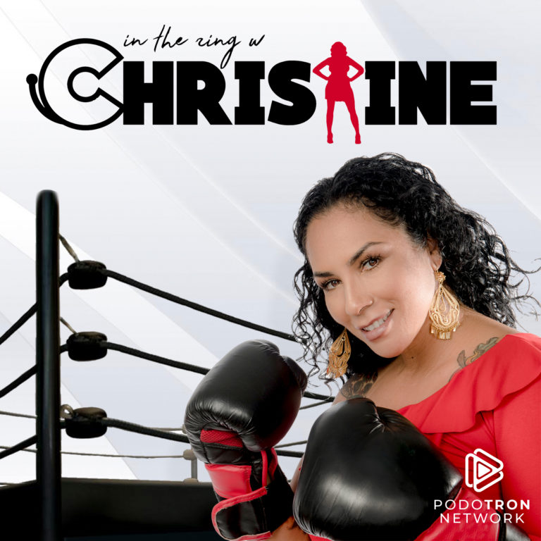 in the ring with Christine-Show Card_pn